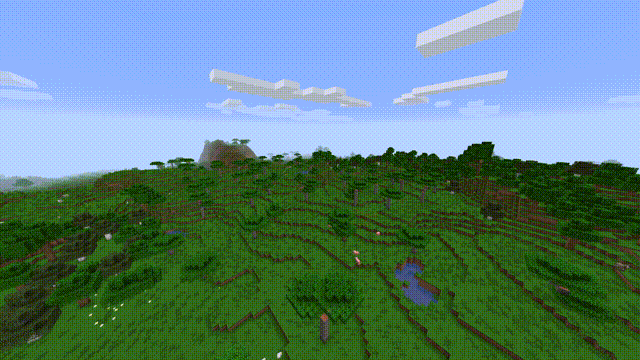 《我的世界》1.16.5漂亮的世界加載動畫MOD