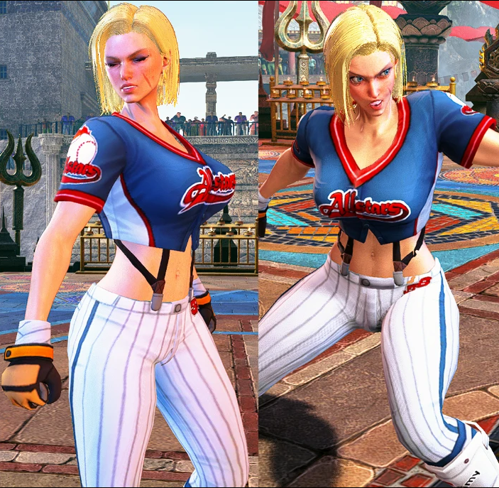 《街頭霸王6》嘉米性感露臍棒球裝v1.2MOD
