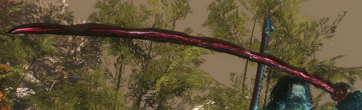 《只狼：影逝二度》艾爾登法環(huán)血河武士刀MOD