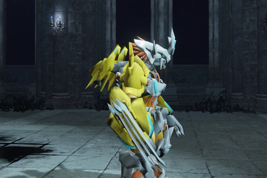 《艾爾登法環(huán)》戰(zhàn)斗暴龍獸ⅩMOD