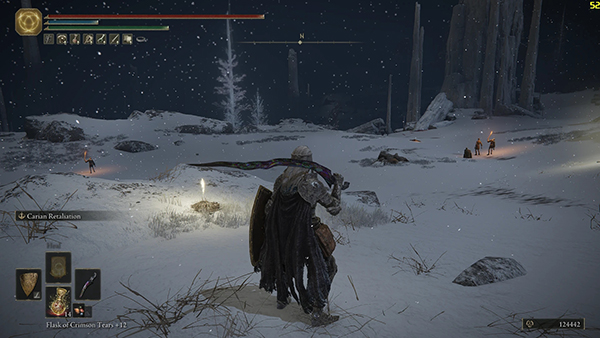 《艾爾登法環(huán)》去除神圣雪原區(qū)域的迷霧MOD