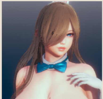 《AI少女》金發碧眼藍色緊身衣御姐MOD