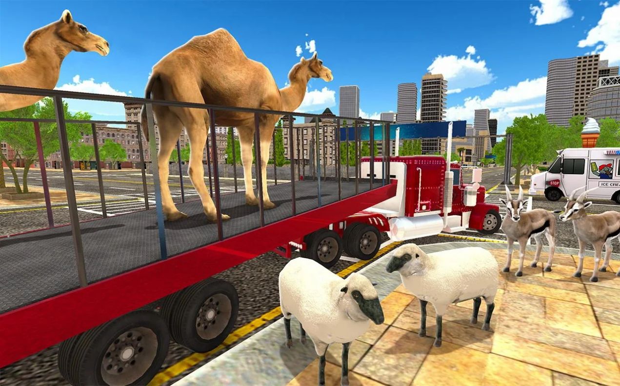 動(dòng)物園卡車司機(jī)