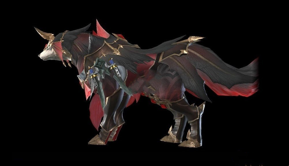 《怪物獵人：崛起》牙獵犬爵銀龍套替換泡狐龍套MOD