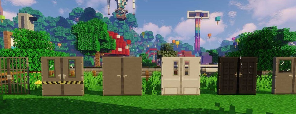 《我的世界》1.16.5多種多樣的門MOD《我的世界》1.16.5多種多樣的門MOD
