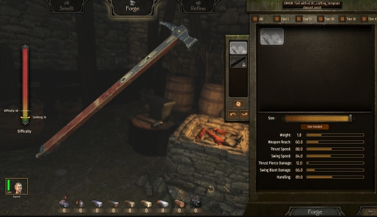 《騎馬與砍殺2》新增武器中世紀騎士戰錘MOD