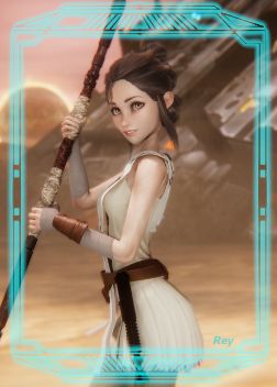《AI少女》星球大戰(zhàn)蕾伊天行者M(jìn)OD