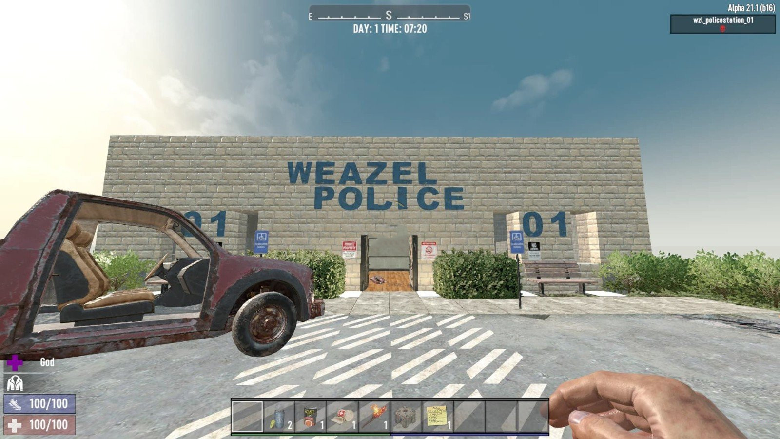 《七日殺》wzl警察局A21MOD