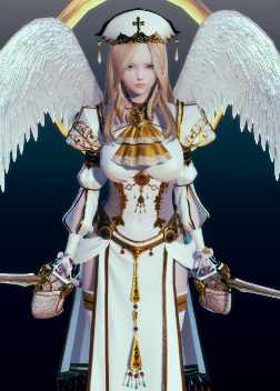 《AI少女》性感英氣金發(fā)女天使MOD