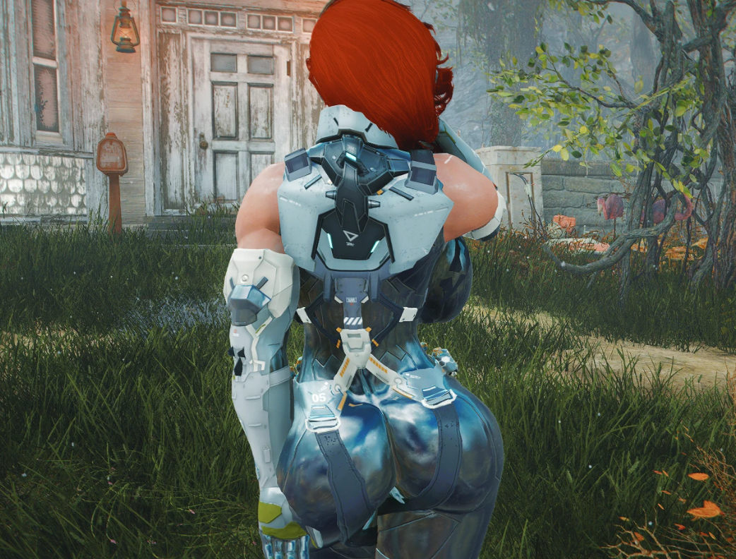 《輻射4》3BBBCBBE性感女武神斯克嘉莉德套裝MOD