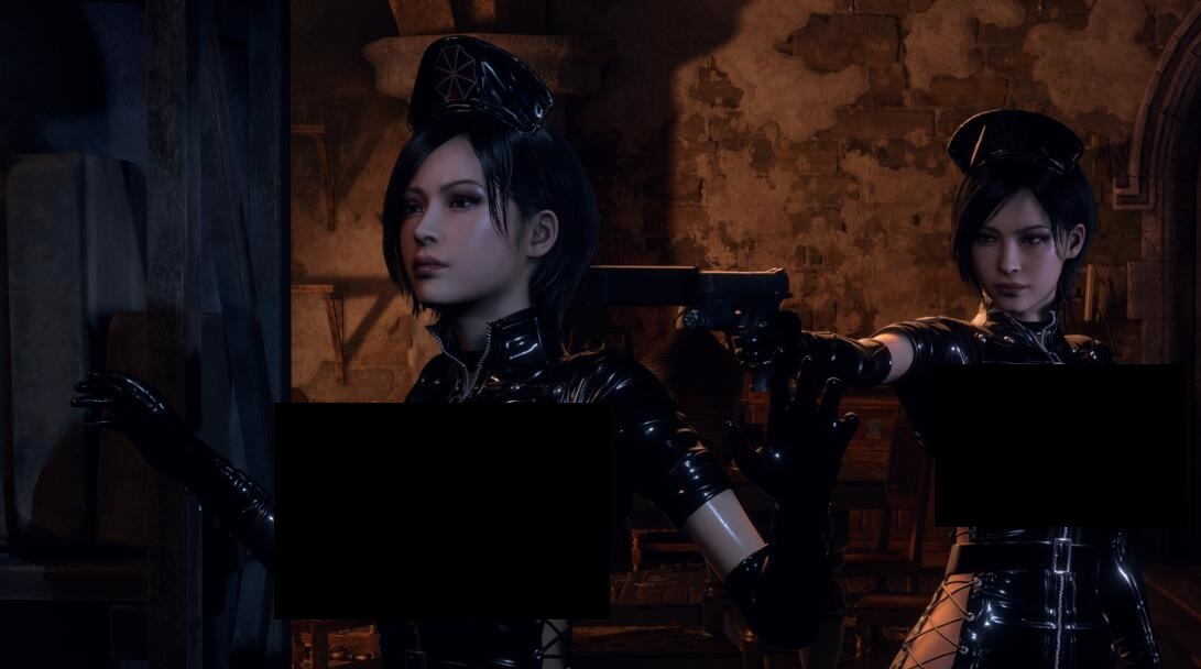 《生化危機4：重制版》艾達暗黑護士服無口罩MOD[正式版]