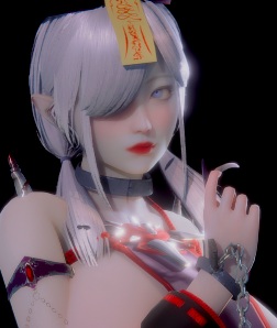 《ROOM Girl》白發粉面僵尸少女MOD