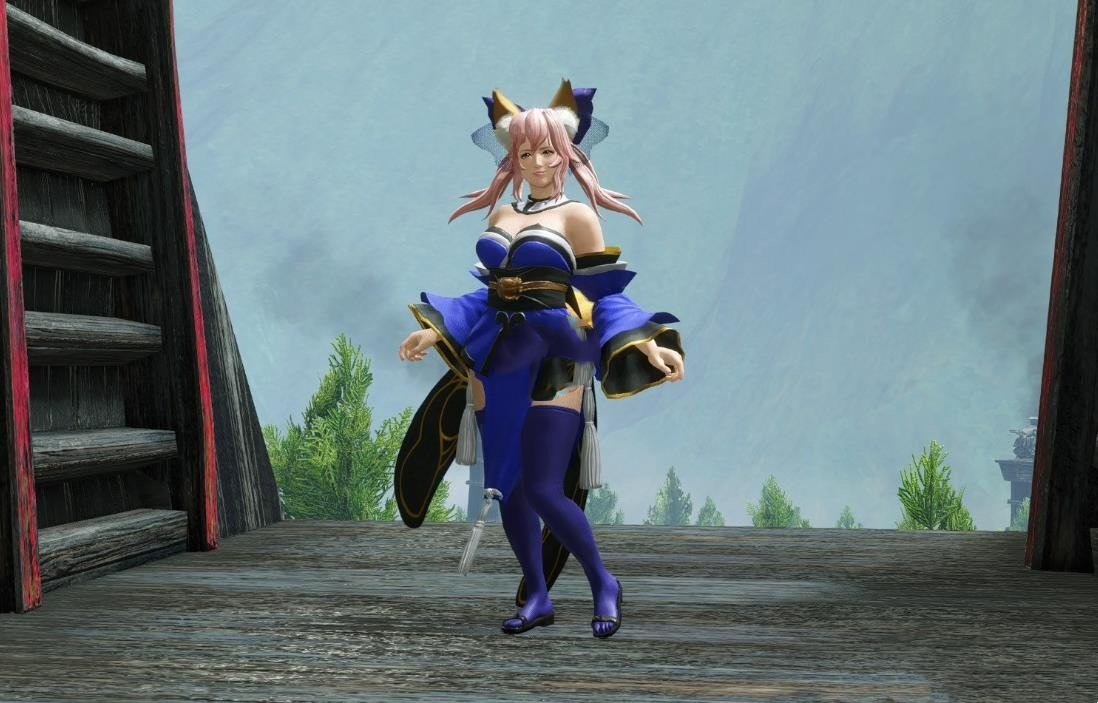 《怪物獵人：崛起》Fate玉藻前服裝MOD