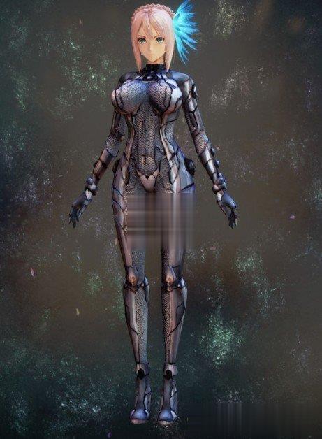 《破曉傳說》希儂對魔忍淺蔥緊身衣MOD