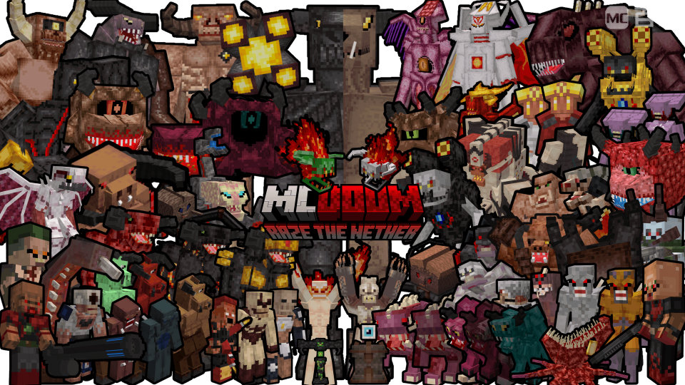 《我的世界》1.19.2毀滅戰士MOD