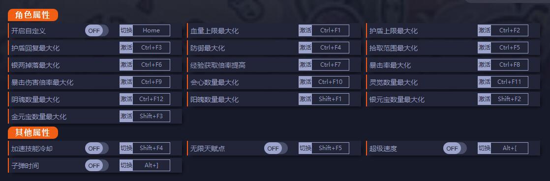 《通神榜》v1.2.1二十項修改器一修大師版
