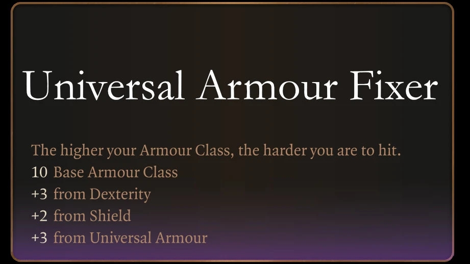 《博德之門3》武器裝備類MOD修復補丁