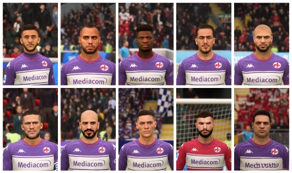 《FIFA 22》佛羅倫薩球員臉型包