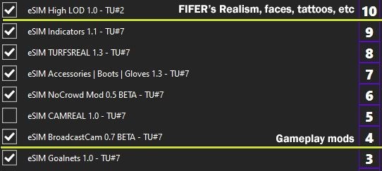 《FIFA 23》eSIM Mod優化大補v1.4.4[支持TU11]