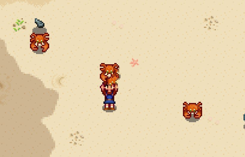《星露谷物語》螃蟹和蝸牛MOD