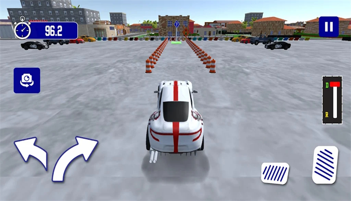 城市停車場(chǎng)模擬3D