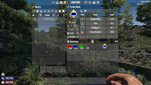 《七日殺》Cloud的潛水面具A21MOD