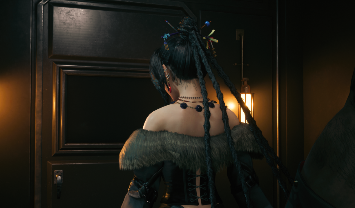 《最終幻想7：重制版》蒂法換裝最終幻想10露露MOD