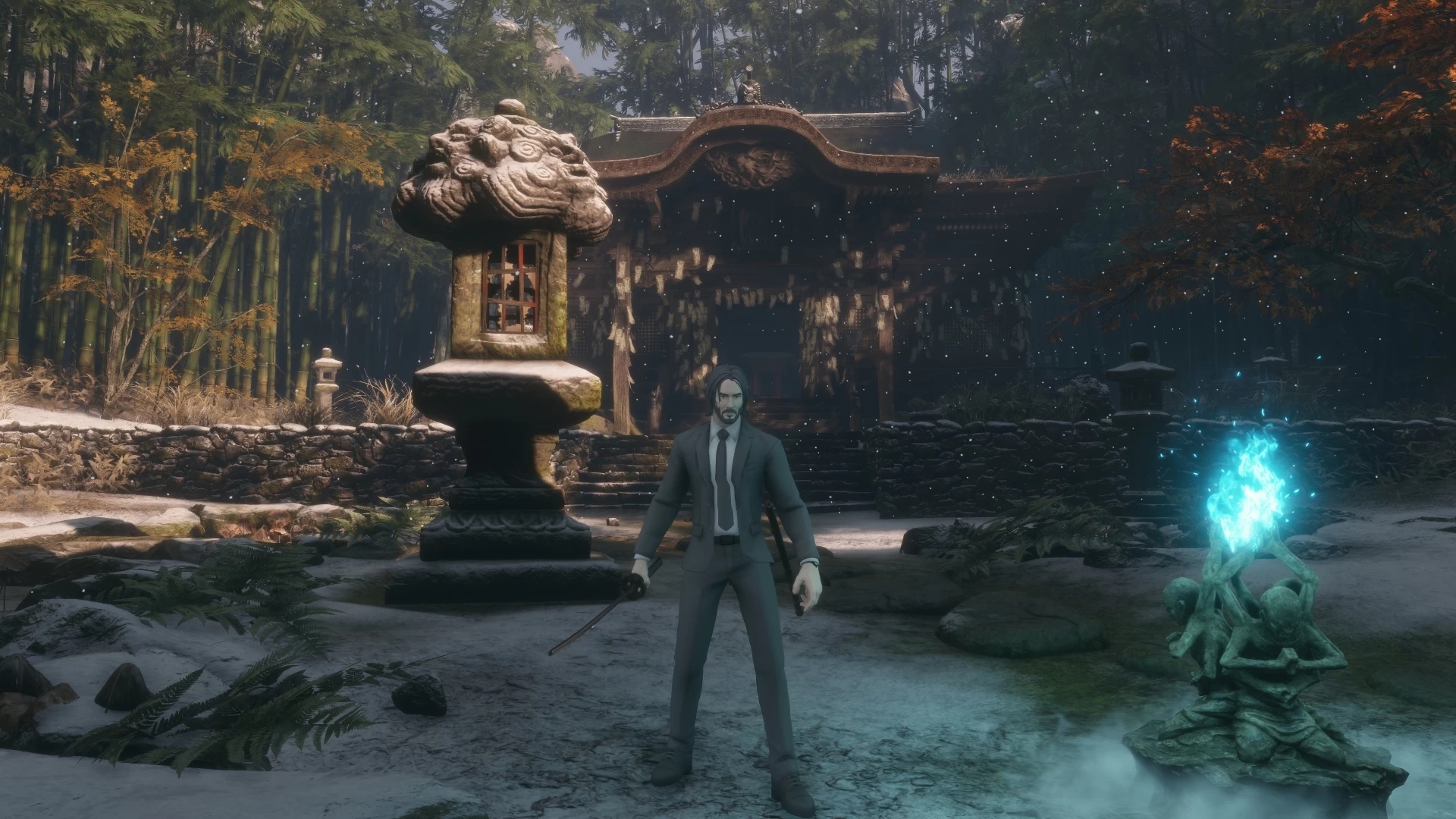 《只狼：影逝二度》基努里維斯疾速追殺MOD