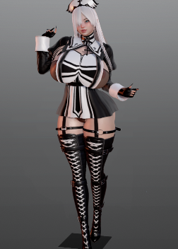 《AI少女》豐腴性感白發(fā)女護士MOD