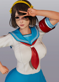 《AI少女》制服美少女萌王涼宮春日MOD