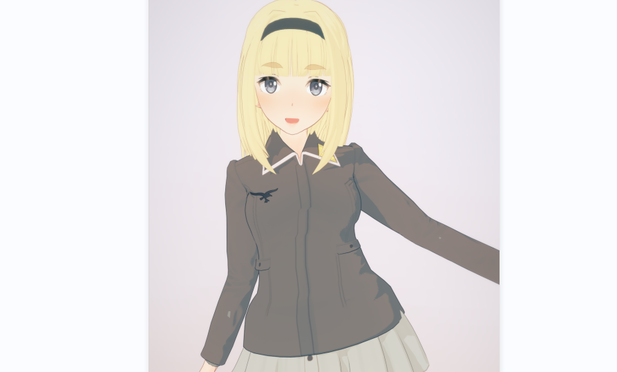 《戀活Sunshine》金發可愛制服小姐姐MOD