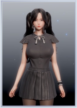 《ROOM Girl》豐滿的雙馬尾少女MOD