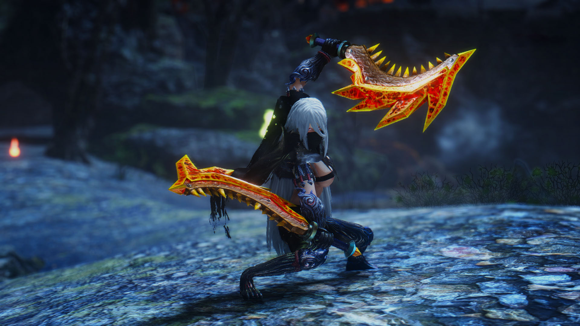 《怪物獵人：崛起》MHGU鬼鮫雙刀MOD
