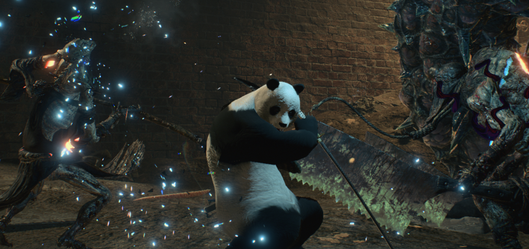 《鬼泣5》大熊貓替換維吉爾MOD