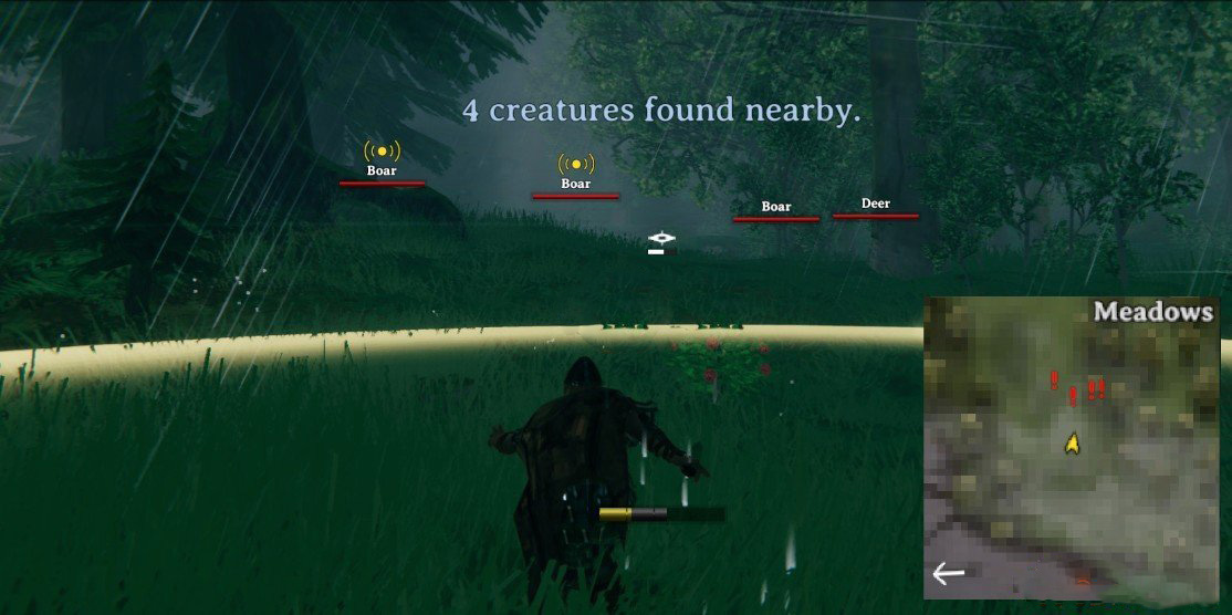 《Valheim：英靈神殿》聲納偵測功能MOD