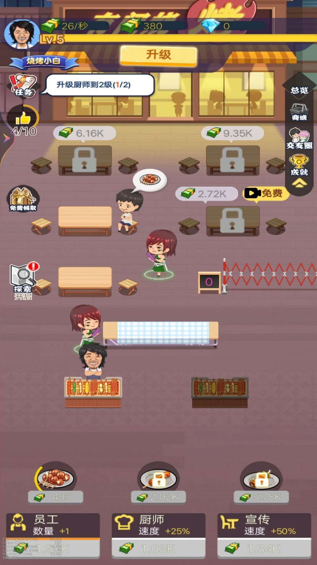 天天燒烤攤
