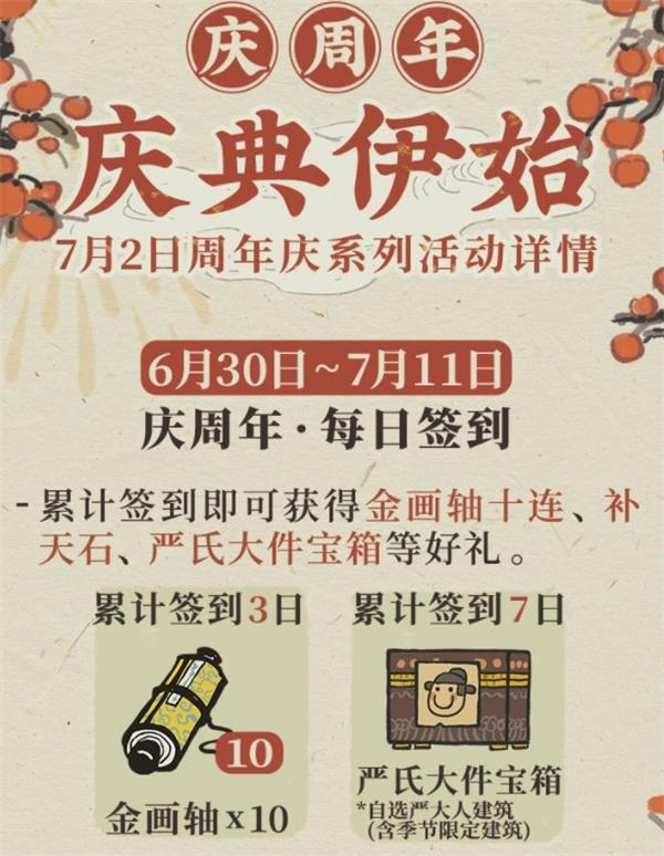 《江南百景圖》周年慶活動和福利解析