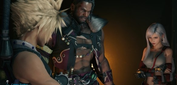 《最終幻想7：重制版》天野喜孝設(shè)計巴雷特MOD