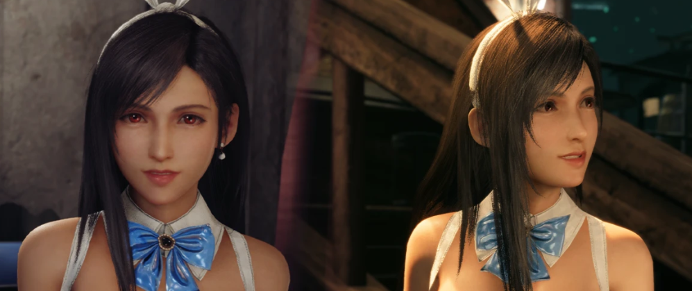 《最終幻想7：重制版》蒂法純白兔女郎裝MOD