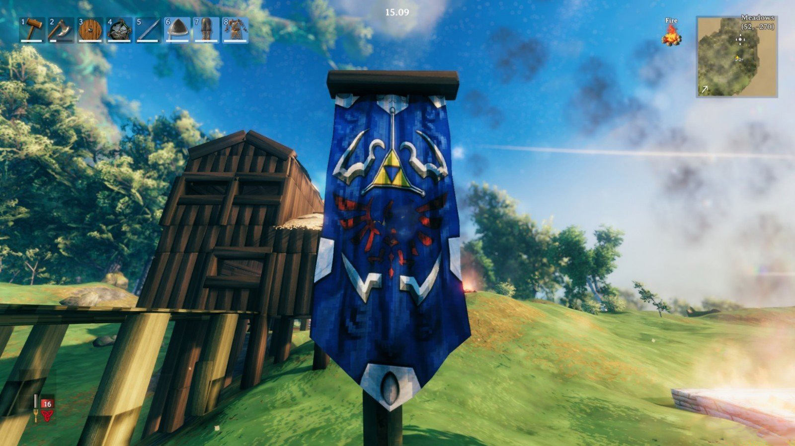 《Valheim：英靈神殿》塞爾達傳說裝備包MOD
