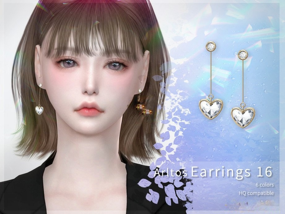 《模擬人生4》愛心鉆石掛墜項鏈MOD