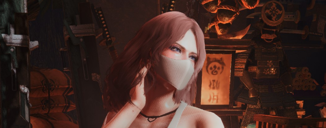 《怪物獵人崛起：曙光》UPHPN性感H豐腴口罩圍裙v1.1MOD