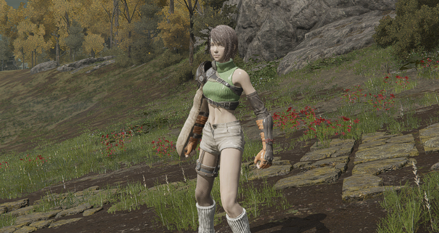 《艾爾登法環(huán)》最終幻想7尤菲替換拉塔恩套v1.04MOD