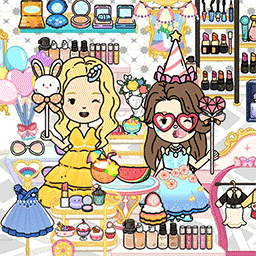 趣味童話(huà)裝扮房間