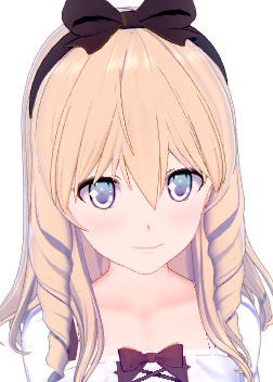《戀活Sunshine》金發蝴蝶結波浪卷美少女MOD