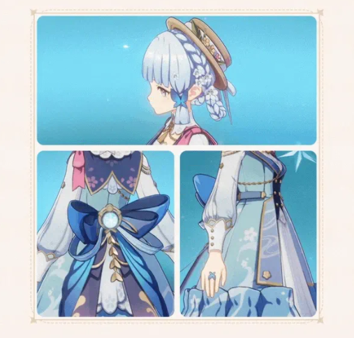 《原神》3.4花時(shí)來(lái)信新皮膚細(xì)節(jié)展示