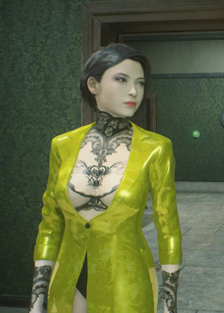 《生化危機2：重制版》黃色制服秘密搜查官MOD