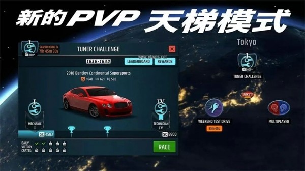 賽車的競爭對手