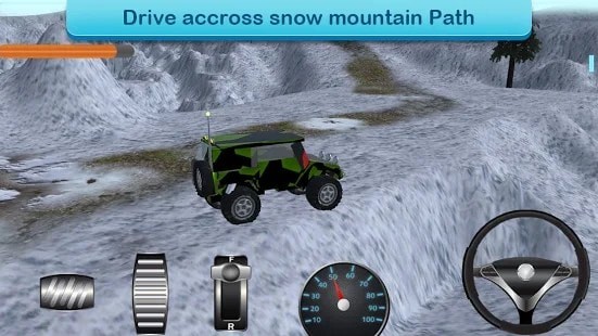 雪地越野巡邏