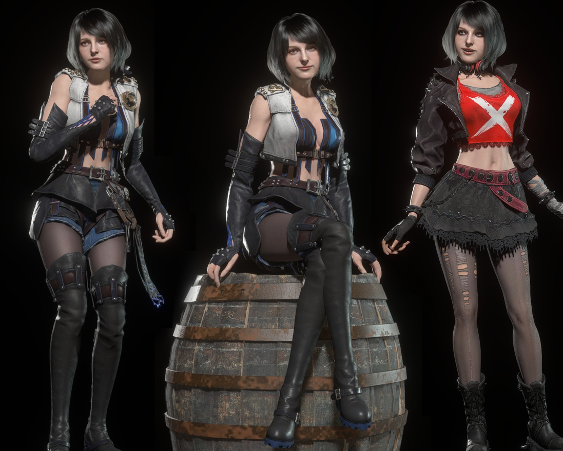 《生化危機4：重制版》鬼泣蕾蒂替換阿什莉MOD[正式版]